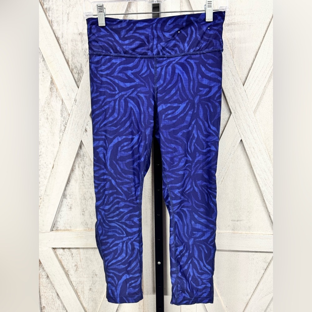 Juicy Couture Vibrant Blue Patterned Leggings